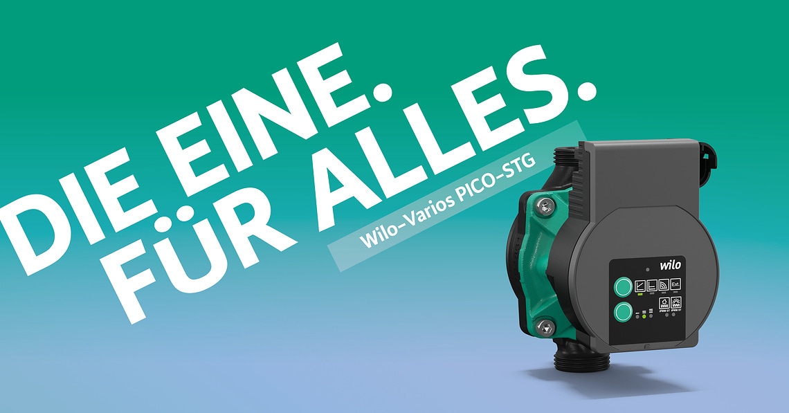 Wilo-Varios PICO STG Die Eine. für alles.