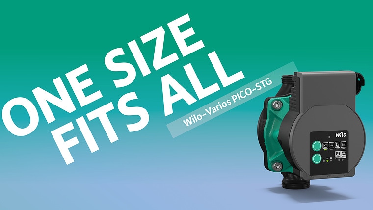 Wilo-Varios PICO-STG One Size fits all