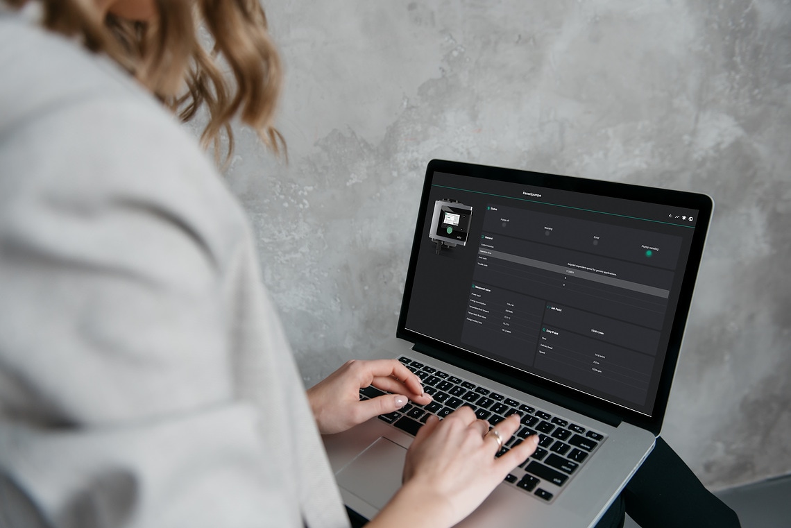 Der Wilo-Monitor ermöglicht die Fernüberwachung, Steuerung und Optimierung von Pumpen und Pumpensystemen