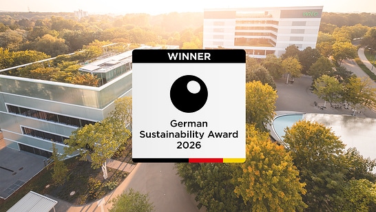 The Wilopark with the Logo of the German Sustainability Award