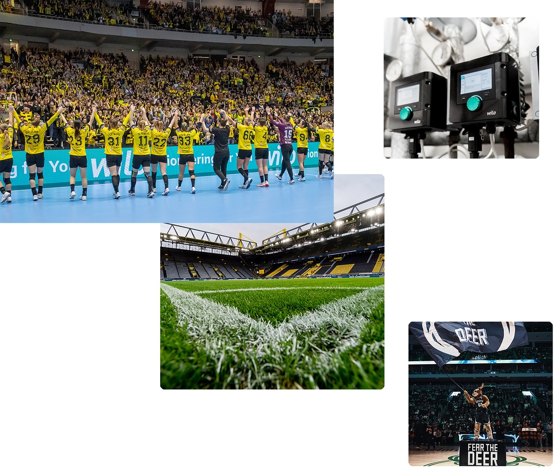 Kombination aus Stadion, Arena und Mehrzweckhalle mit moderner Pumpentechnik, die Wasserverbrauch, Sicherheit und Effizienz optimiert – für einen nachhaltigen und reibungslosen Veranstaltungsbetrieb.