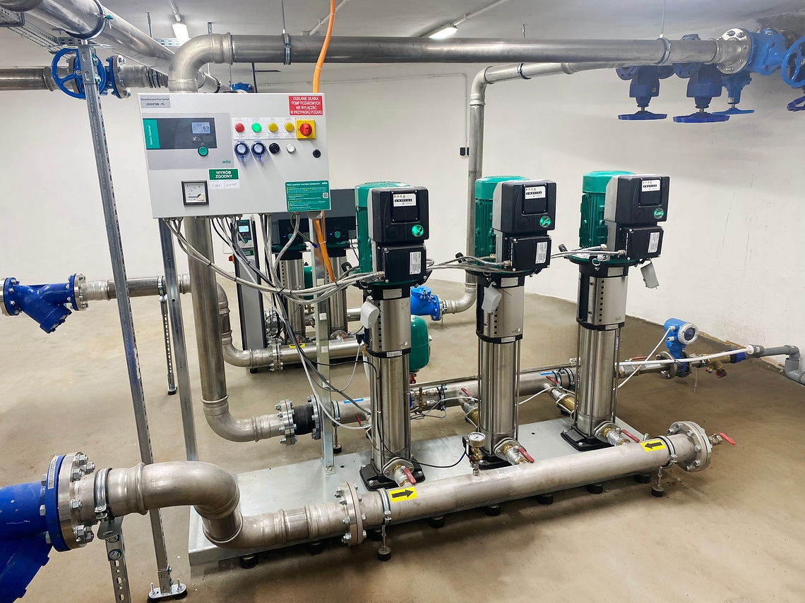 Zestawy pompowe w Szpitalu Specjalistycznym w Bytomiu