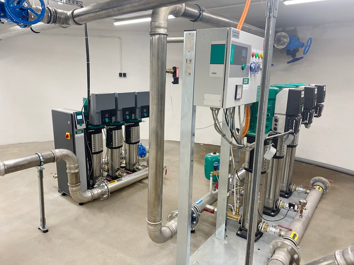 Zestawy pompowe w Szpitalu Specjalistycznym w Bytomiu