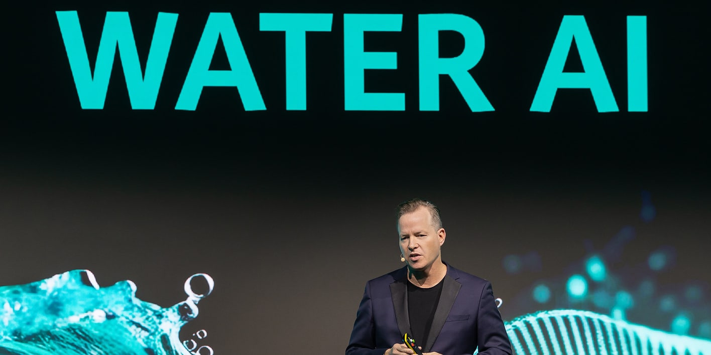 “A sustainable future is only possible if we think of water and AI together,” says Oliver Hermes, President & Global CEO of the Wilo Group, on the occasion of the founding of the Global WATER AI Academy.