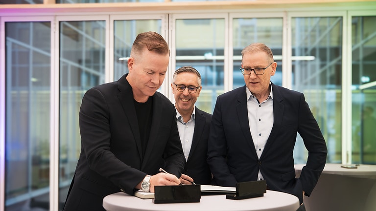 BASF Kooperationsvertragsunterzeichnung Global Health Management