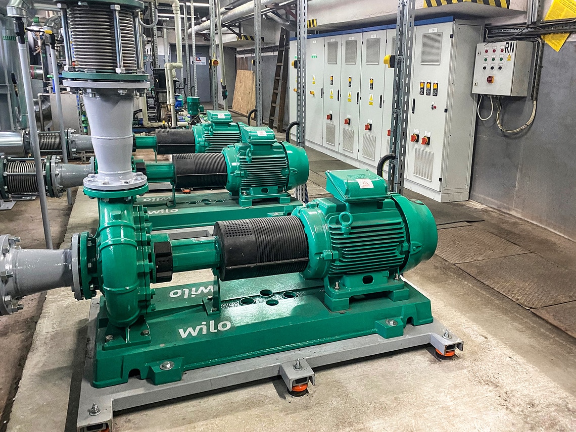 Pompy obiegowe Atmos GIGA-N w Ciepłowni Sierpc