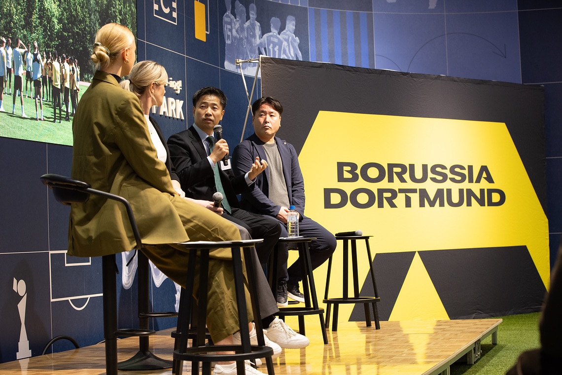 Daniel Jun beim BVB Networking Event Japan