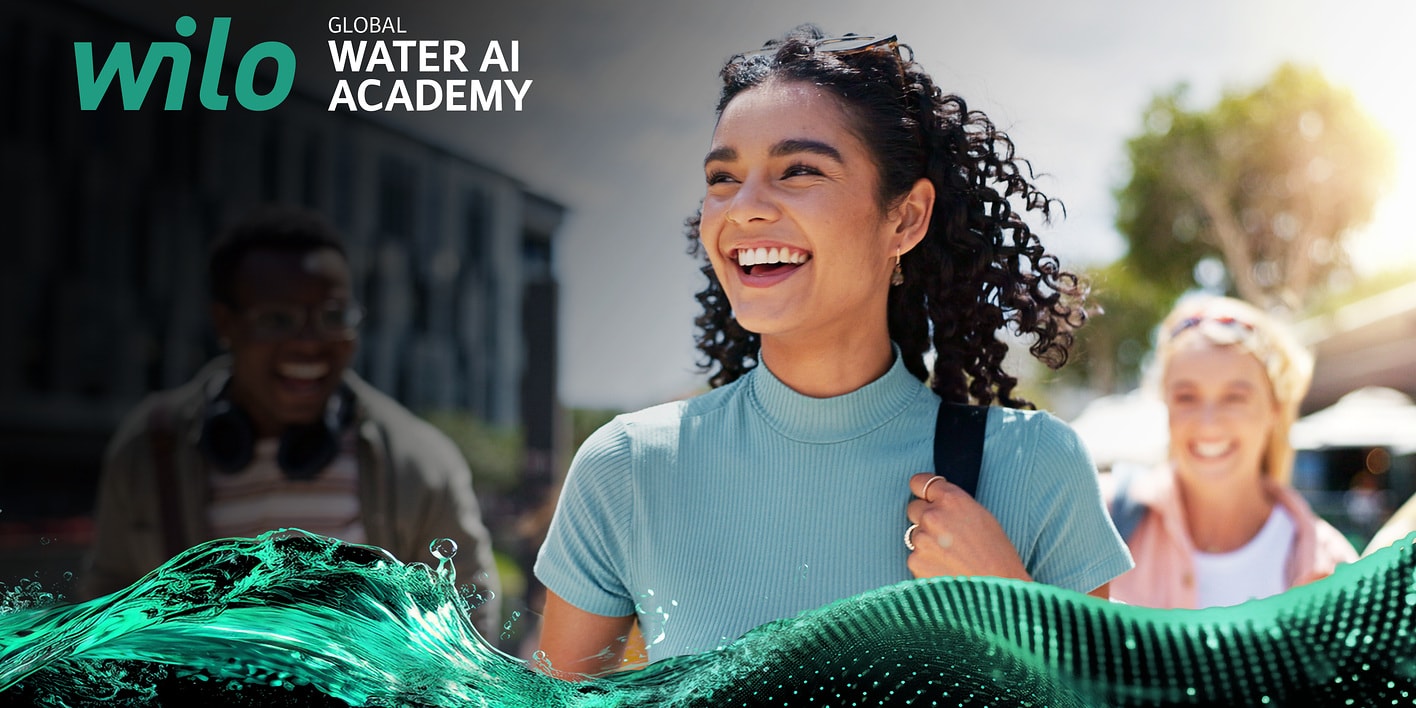 The Wilo Group establishes the Global WATER AI Academy – a global education, innovation and cooperation hub.