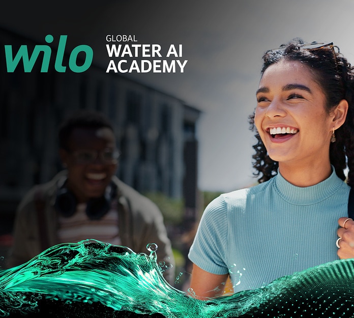 The Wilo Group establishes the Global WATER AI Academy – a global education, innovation and cooperation hub.