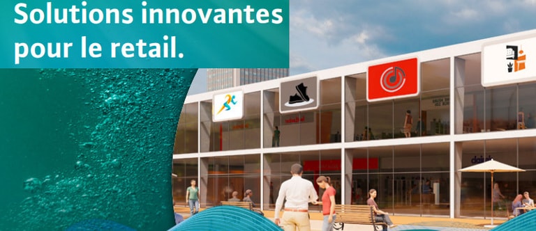 Vignette solutions pour les centres commerciaux