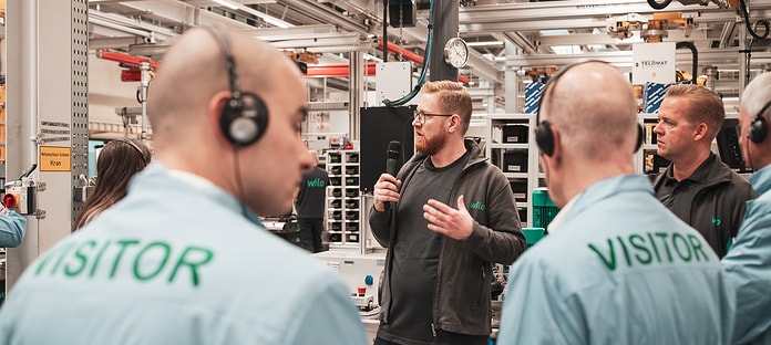 To kick off the congress, participants have the opportunity to visit the Wilopark and discover its award-winning production on a factory tour. 