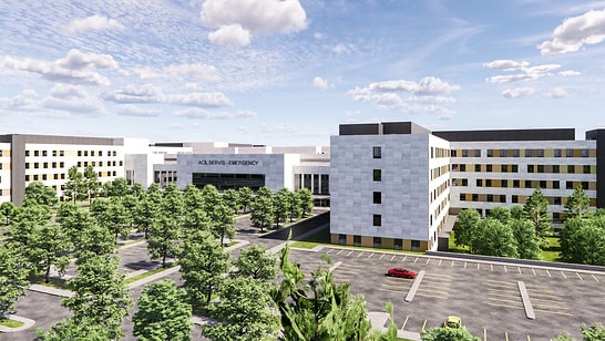 The Sakarya Hospital in Turkey