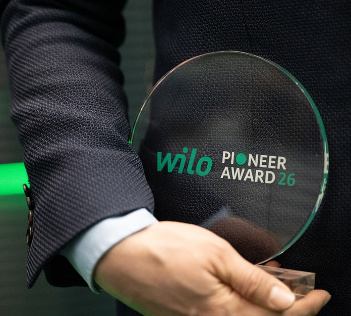 The Wilo Pioneer Award: After the regional winners have been selected and the global finalists have been chosen from among them, Wilo will host an exclusive awards ceremony at Wilopark to present the trophy.