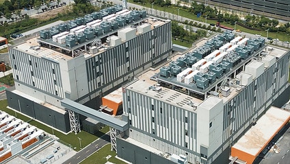 Die Alibaba Data Cloud in China wird durch Wilo Ice Cube Technologie gekühlt