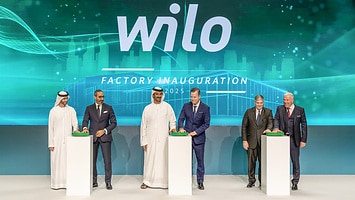 Wilo celebrates plant expansion in Dubai