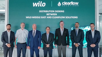 Wilo teams up with Clearflow Solutions