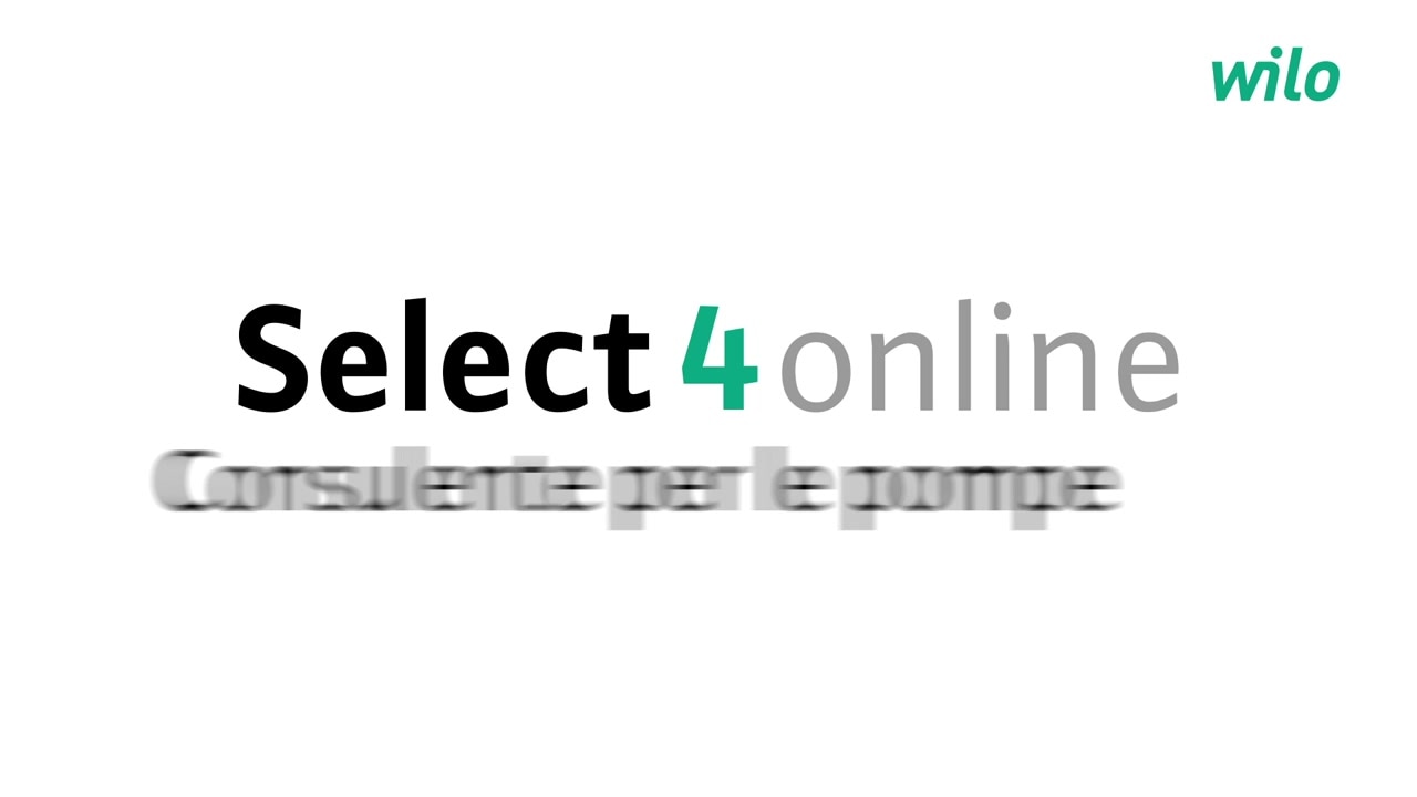 Wilo-Select 4 online - 4x4 Teaser (Italian)