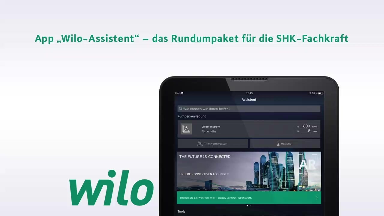 Wilo Brain Videos Assistent App