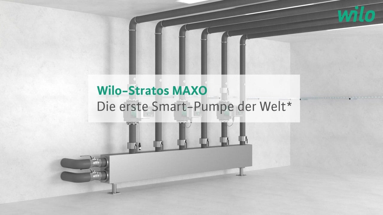 Wilo-Stratos MAXO - Pumpentechnologie der Zukunft