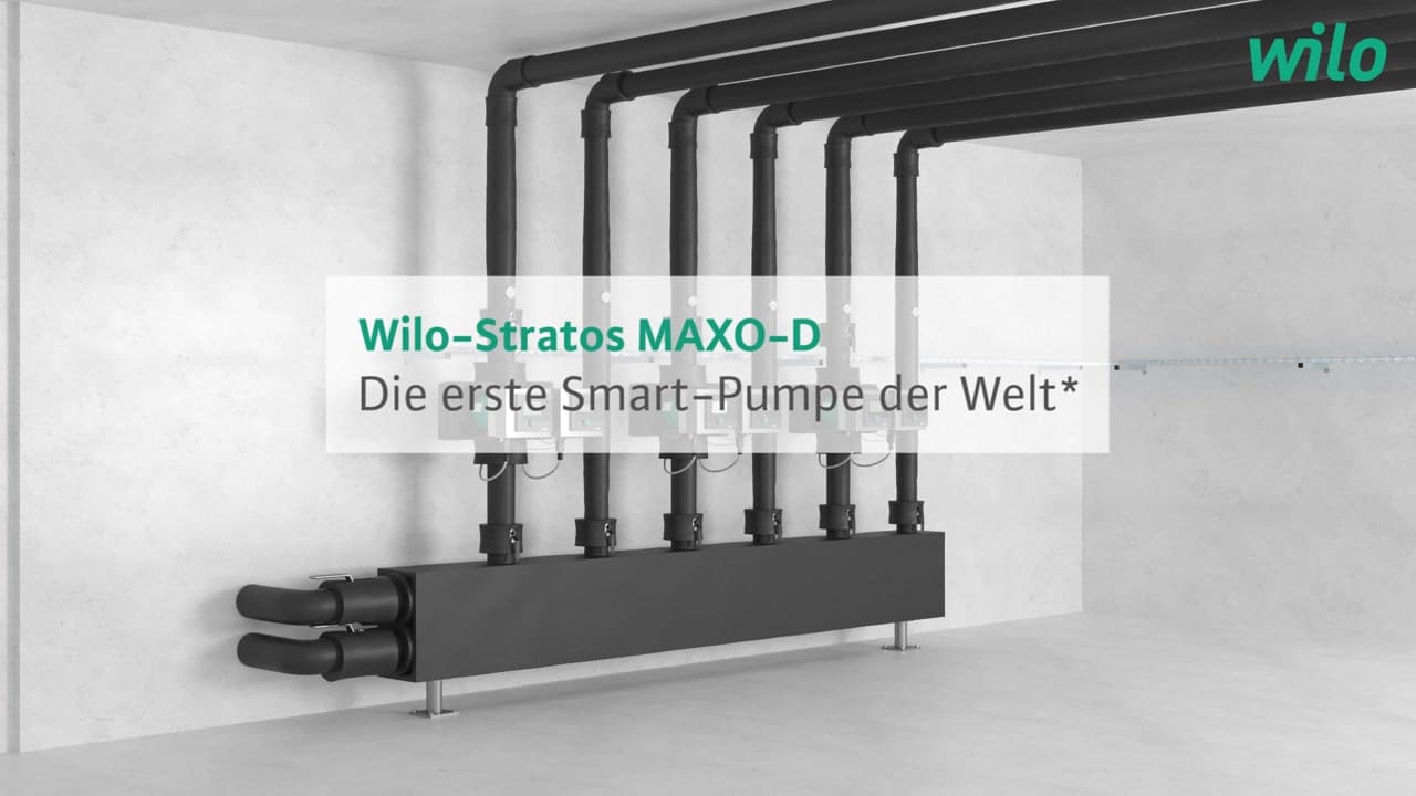 Wilo-Stratos MAXO-D - Pumpen-Technologie der Zukunft