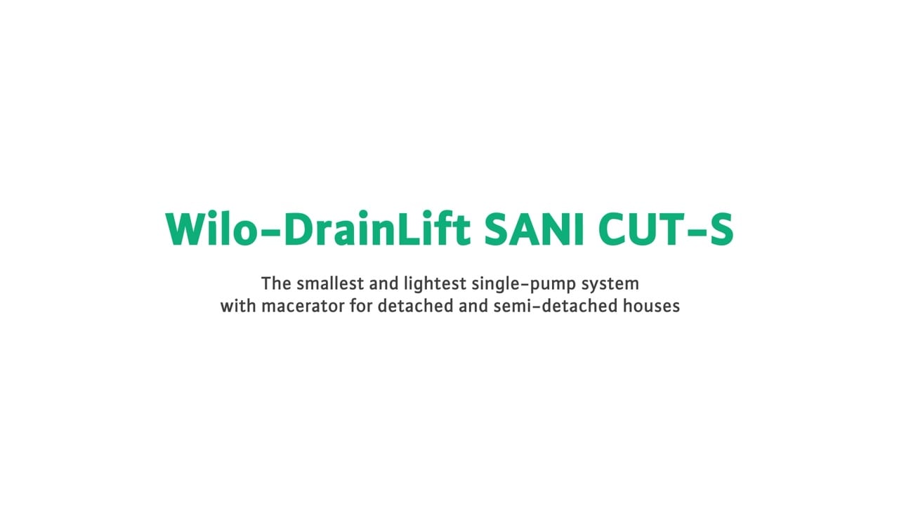 Wilo-DrainLift SANI CUT-S_Animation_EN