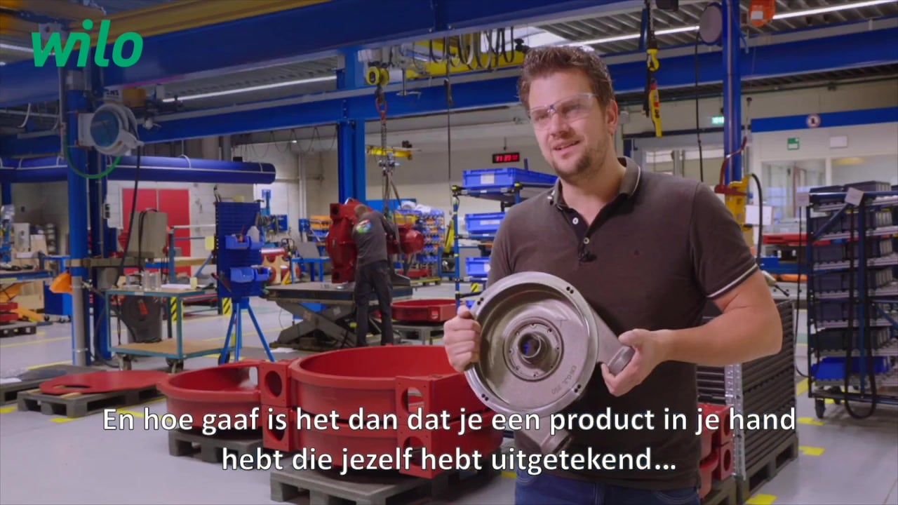 Wilo Netherlands collaborates with the CLP association. This industry association was established in 2008 by several initiators from the Dutch pump industry. Their goal is to enhance the knowledge level of its members in an independent organizational framework and to serve as a platform for mutual connections. This video was made to promote the pump industry and find new talent.