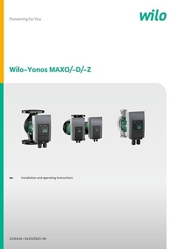 Wilo-Yonos MAXO/-D/-Z
