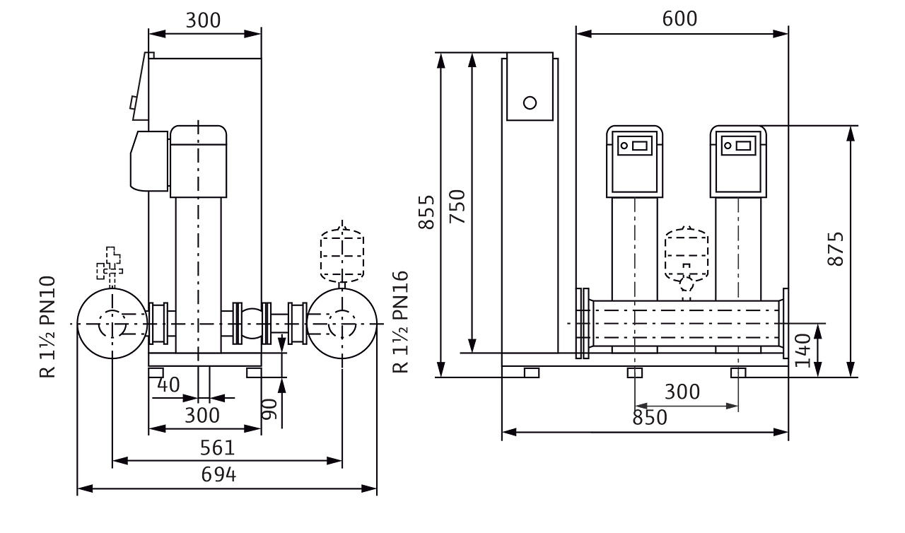 SiBoost Smart 2 HELIX VE407 | Wilo