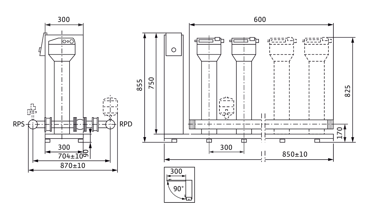 Siboost Smart 2mvise806 Wilo