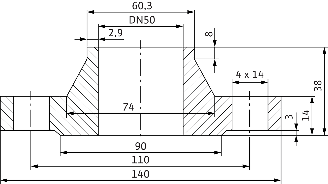 Dn org. Wilo Counter Flange Kit dn40 pn10. Фланец dn40 чертеж. Фланец dn80 pn16 чертеж. Фланец DN 100 pn6.